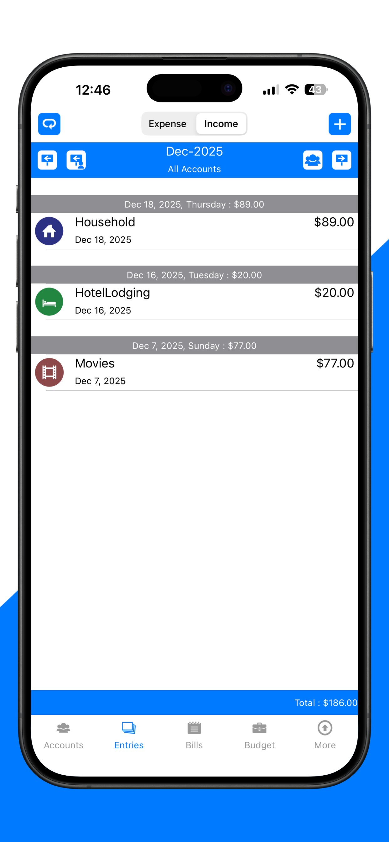 Money Log - Budget Manager