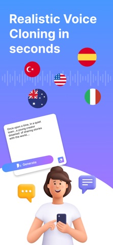 VoicelyAI-Text to speech Screenshot 1 of 6