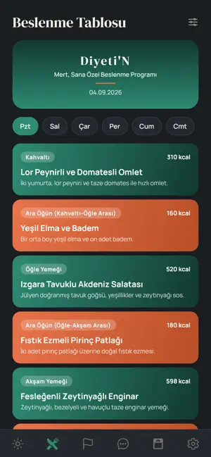DiyetiN screenshot 2