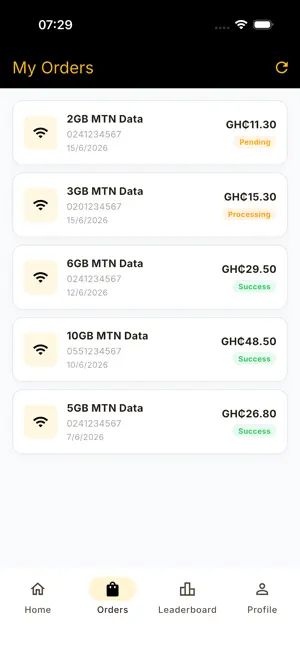 MTNData screenshot 2