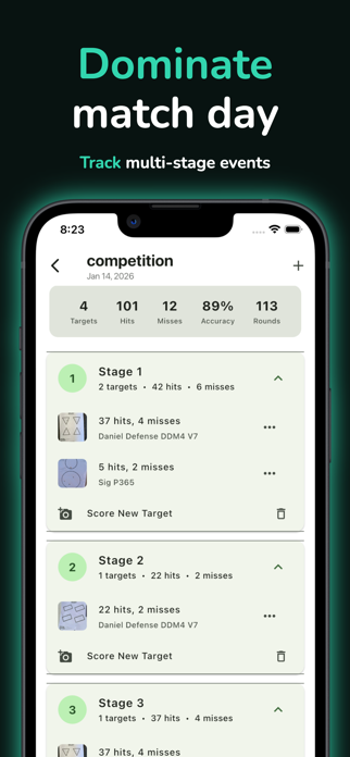 ShotScore: AI Target Scoring Screenshot 5 of 6