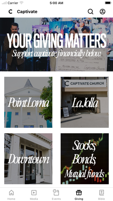 Captivate Church SD iPhone screenshot 4 - Education app