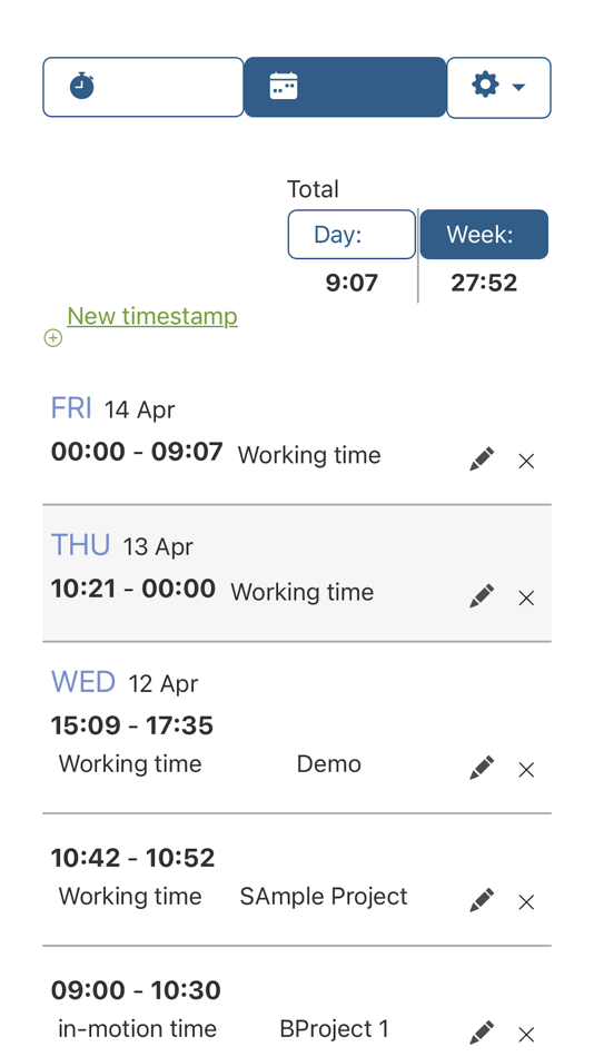#2. Goodtime Mobile Time Tracking (iOS) By: Siegfried Mueller