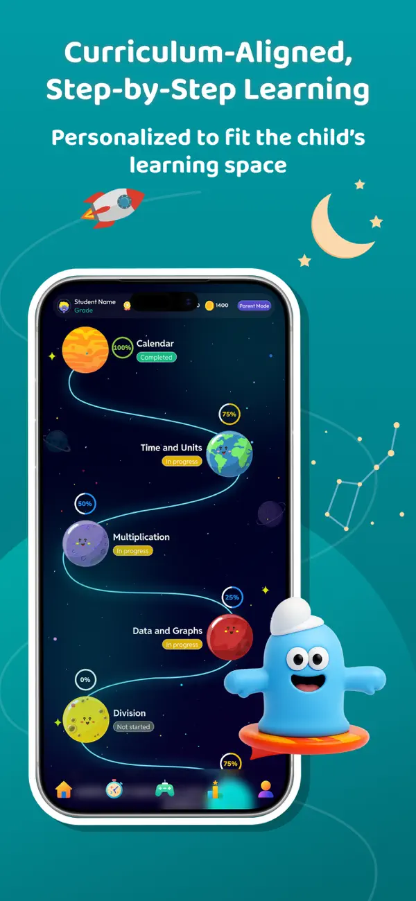 Screenshot #2 pour beGalileo: Math Games for Kids
