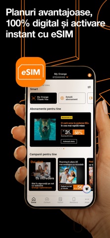 My Orange Romania app screenshot