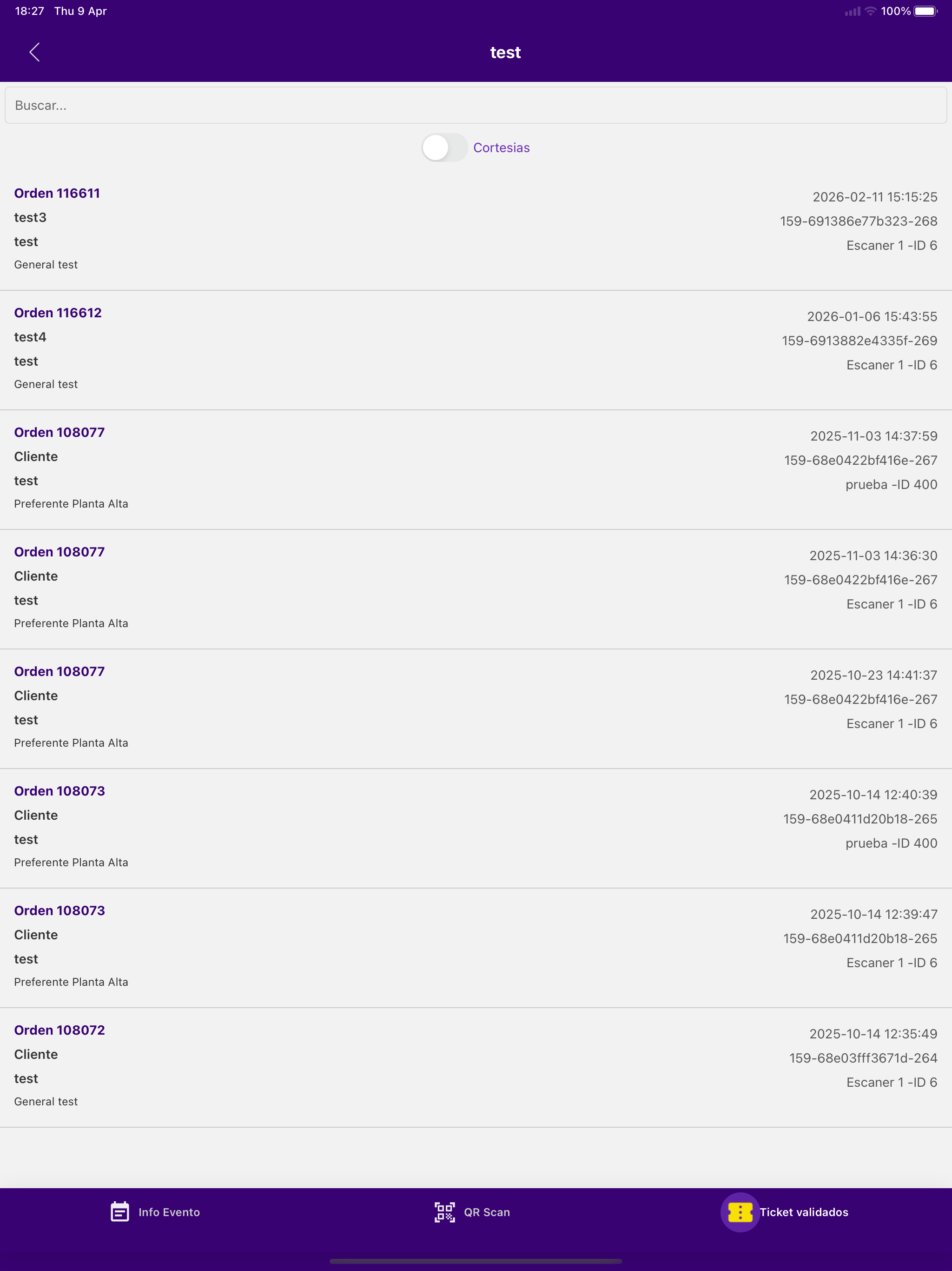 Ticketapp Access screenshot 16