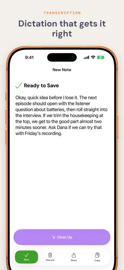 Screenshot von Quick Notes (easy Voice Notes) auf dem iPhone 3