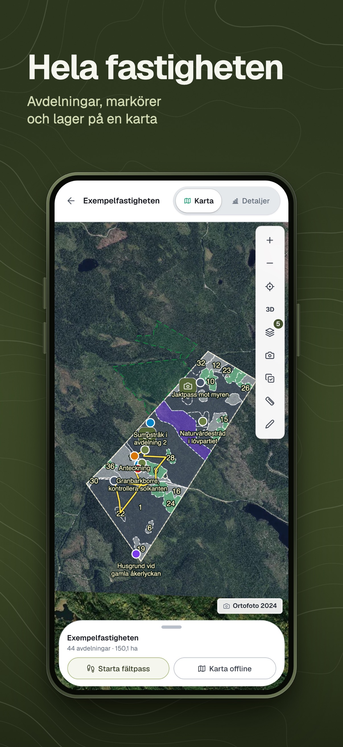 Screenshot 3 of Skogsradar