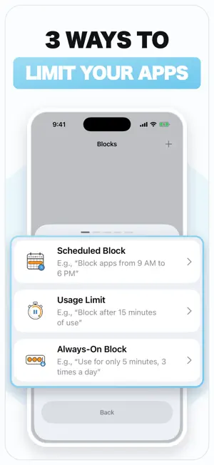 App Blocker & Focus: Limitly screenshot 3