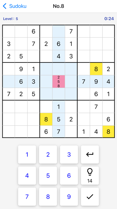 3Q Sudoku Screenshot