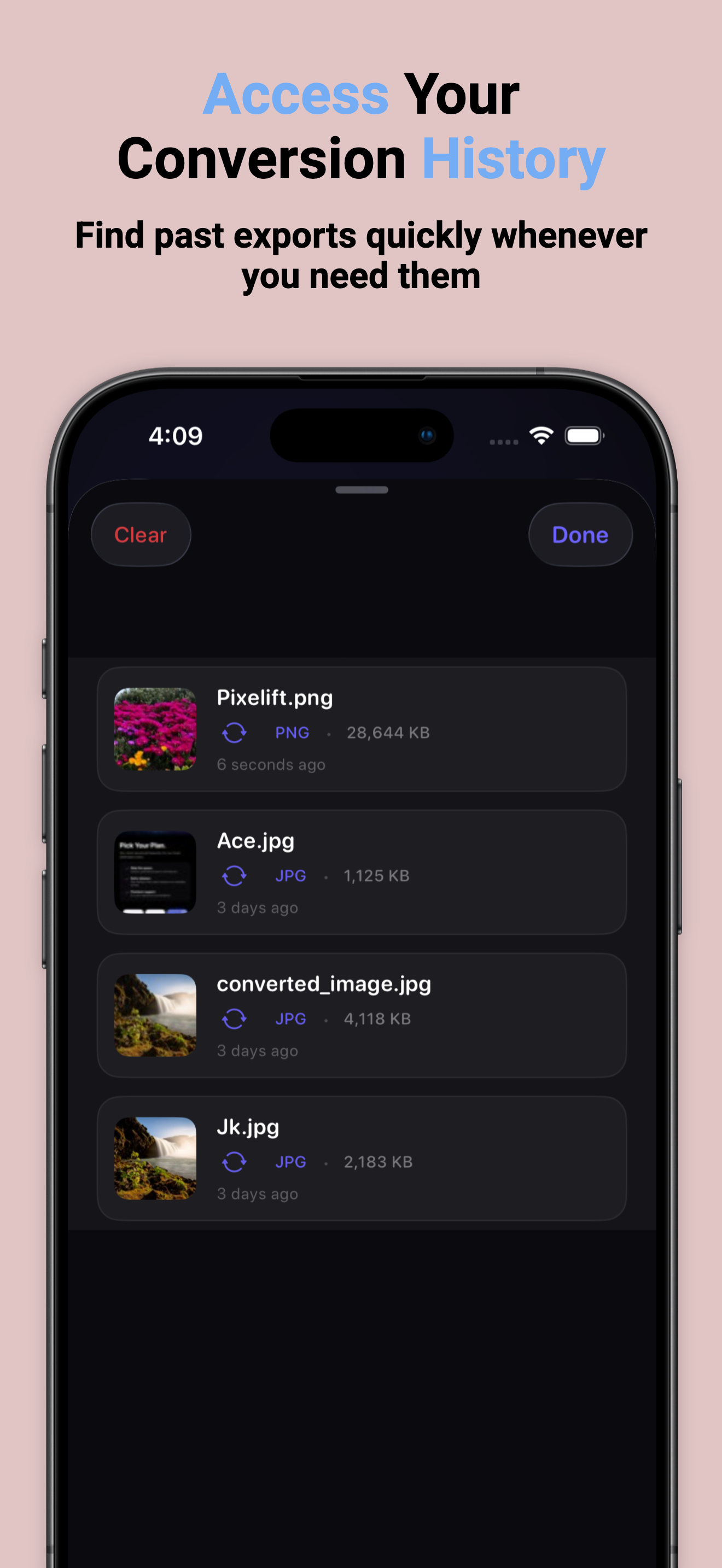 Image to JPG & PNG Converter screenshot 5