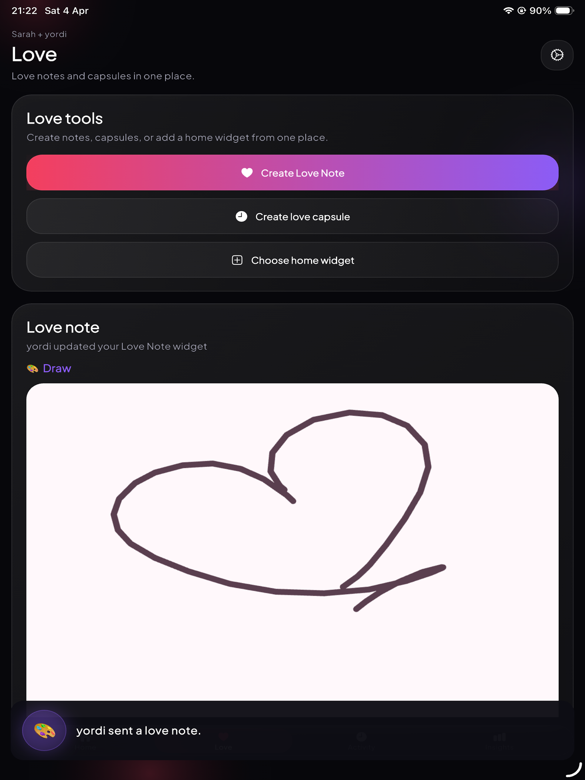 Tappi Couples Love Private App screenshot 11