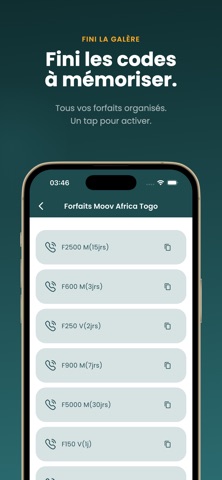 FastCode-USSD Moov & Yas Togo Screenshot 3 of 10