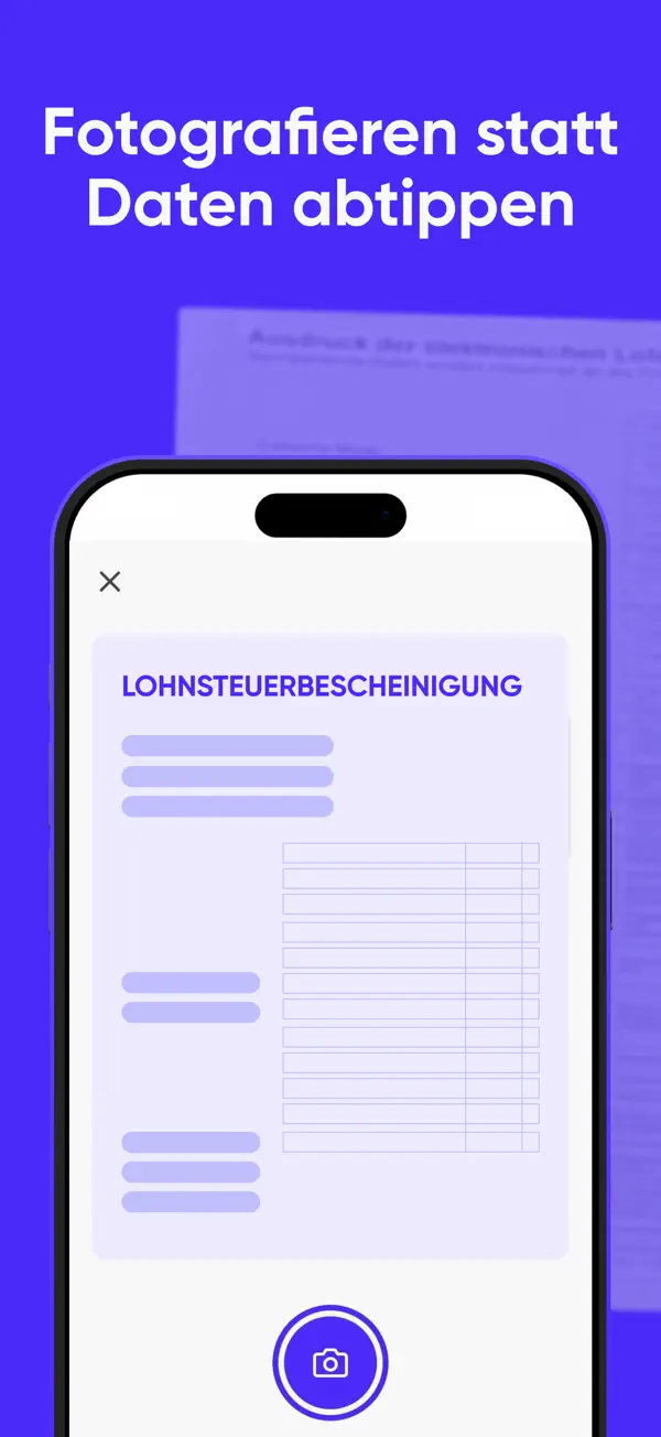 Steuerbot – Deine Steuer-App iPhone App Screenshot 3 – Finanzen