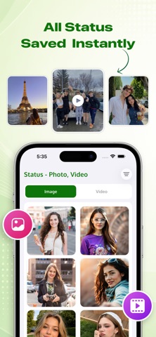 WA Status Saver & Downloader iPhone screenshot 3