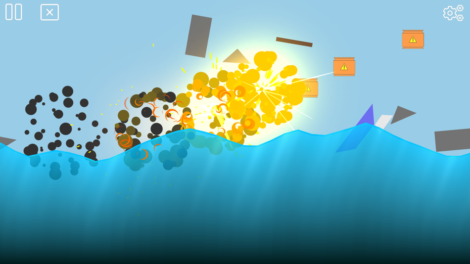 #4. Fluid Ship Simulator Sandbox (iOS) Podle: Serafim Katasonov