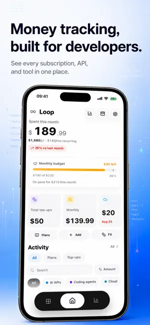 Loop - Subscription Tracker screenshot 1