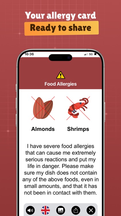 Food Allergy Card screenshot-6
