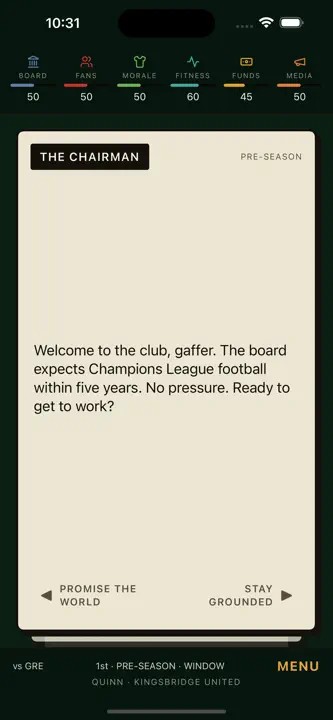 Touchline Tyrant screenshot 4
