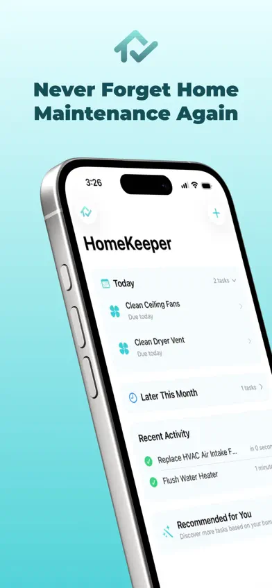 Home Keeper: Home Maintenance screenshot 1