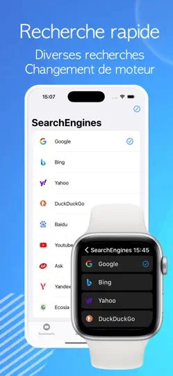 Capture d'écran de WristWeb - Watch Browser sur iPhone 1
