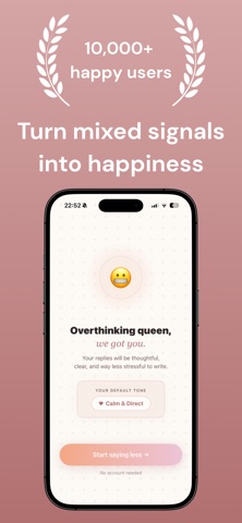SayLess: AI Text Reply App Screenshot 4 of 5