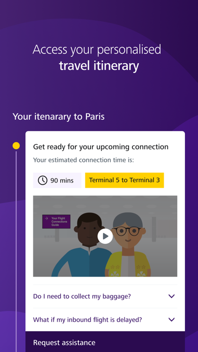 Screenshot 2 of LHR London Heathrow Airport App