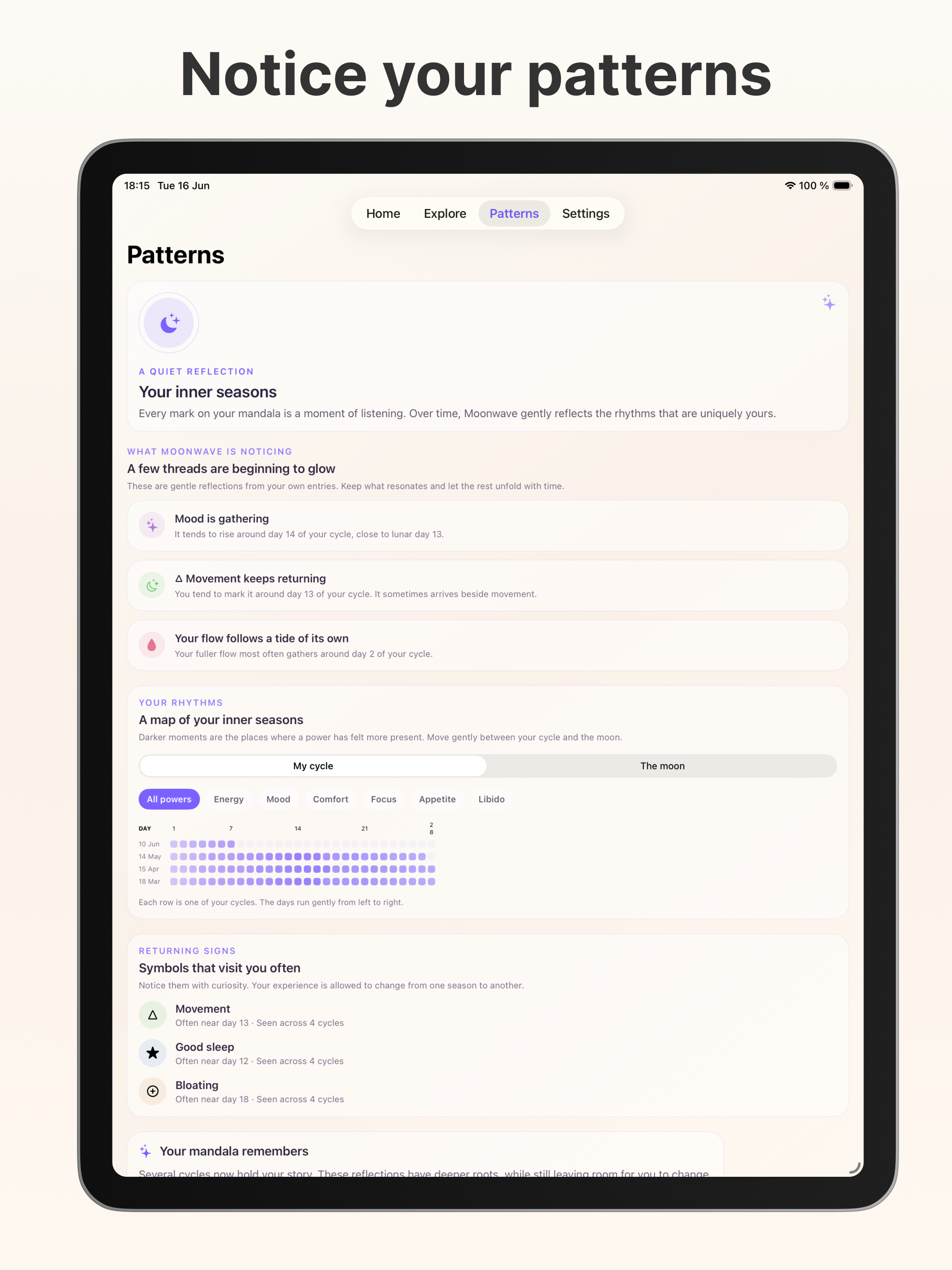 Moonwave: Period Tracker screenshot 9