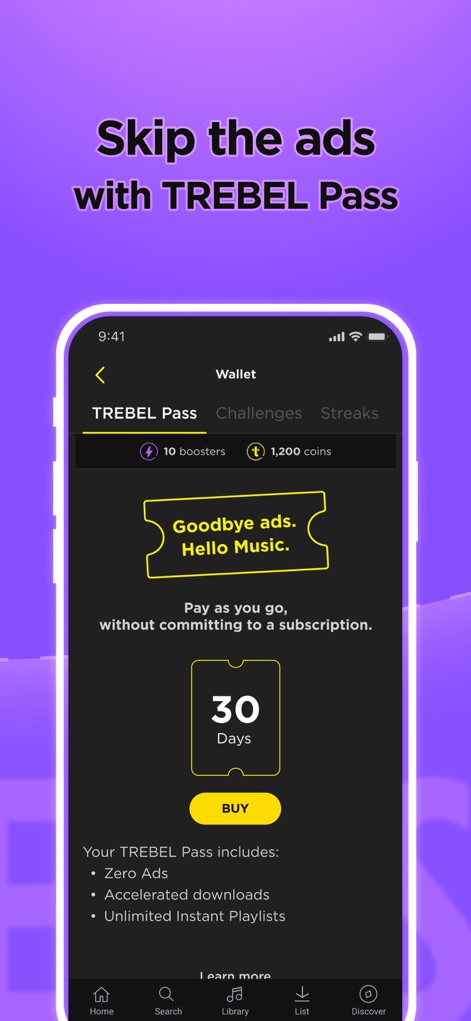 TREBEL Music - Download Songs - Despídete de Anuncios