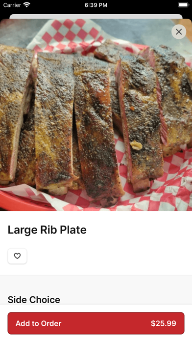 Smokin’ Jim's BBQ iPhone screenshot 3 - Food & Drink app