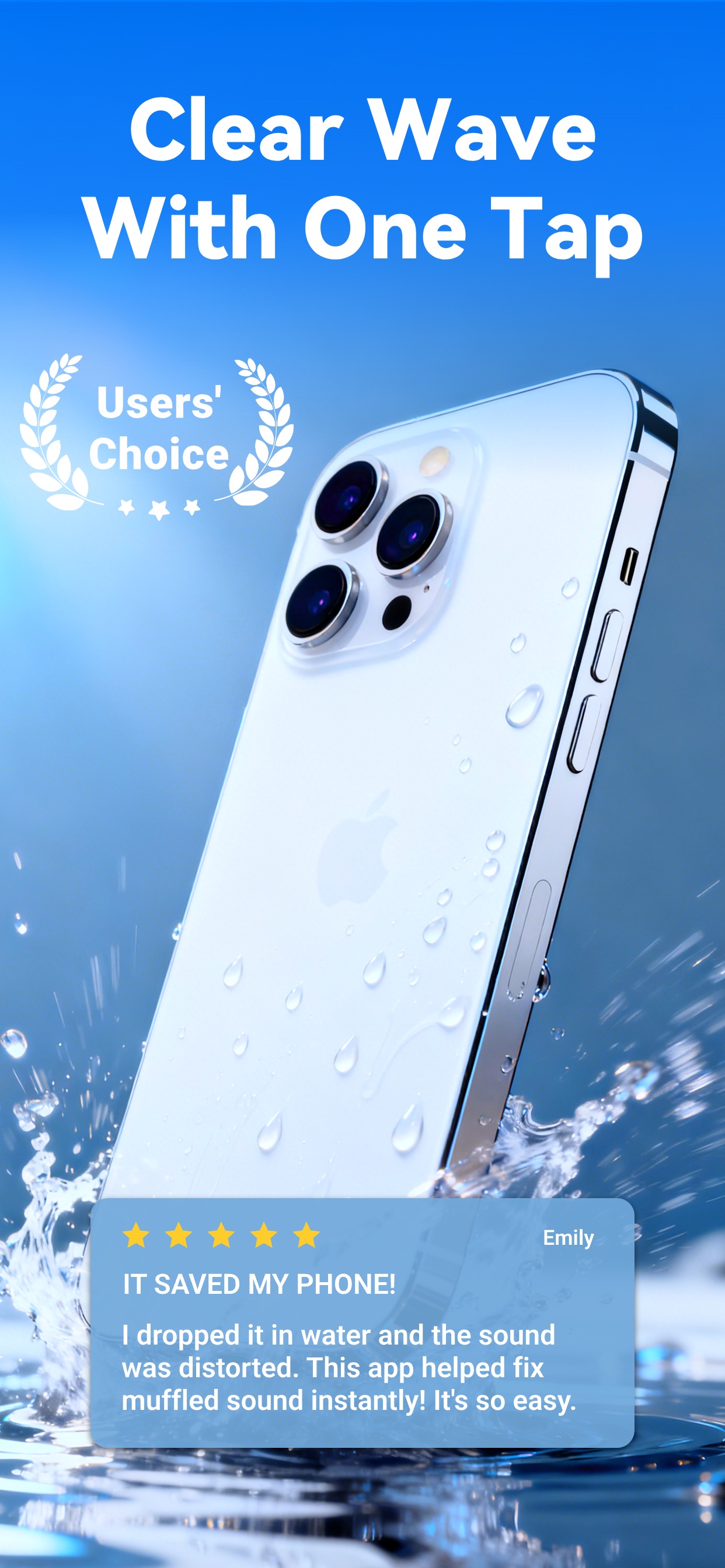 Screenshot 2 of Water Eject · Speaker Cleaner