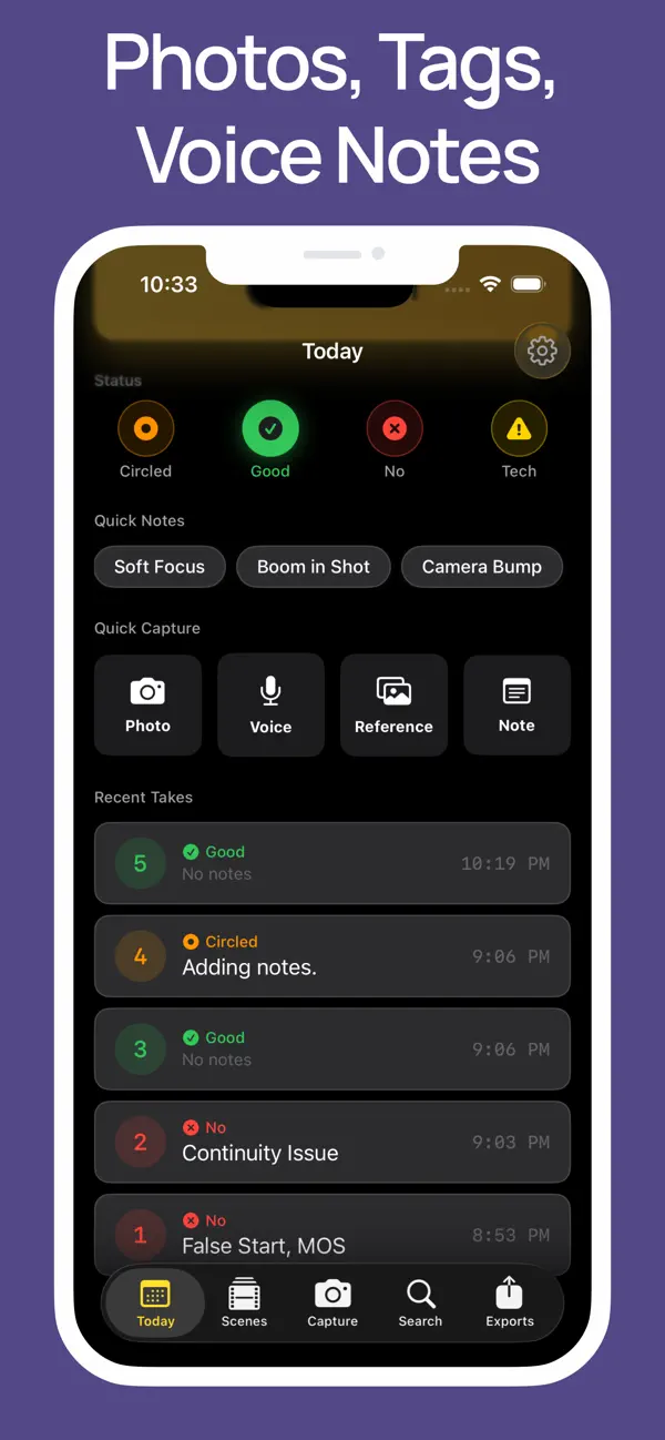 #3. ShotMemory (iOS) Podle: Onur Suluk