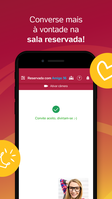 UOL: Bate-Papo e Encontros Screenshot