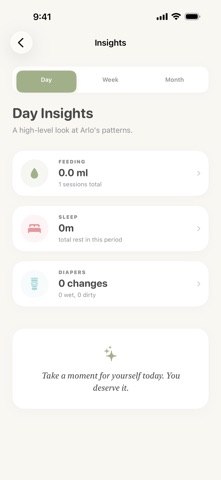 Burp: Private Baby Tracker Screenshot 9 of 10