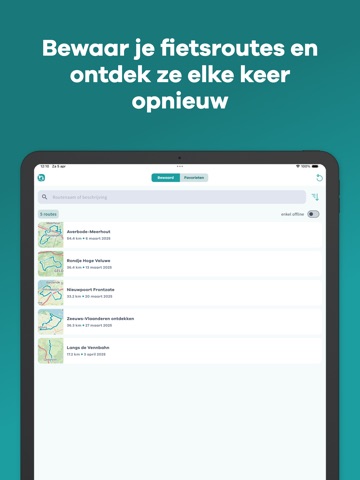 Fietsknooppunt iPad screenshot 5