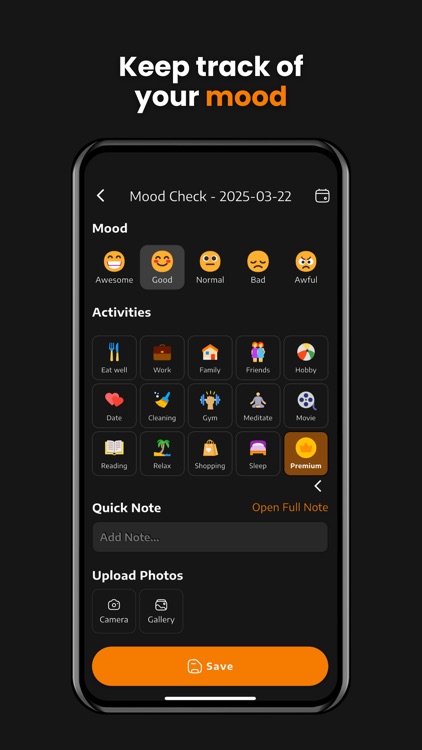 Mood Tracker - Panic Killer