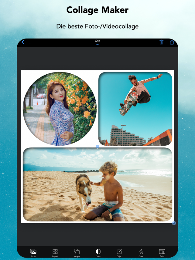 FrameMagic - Collage-Macher Screenshot