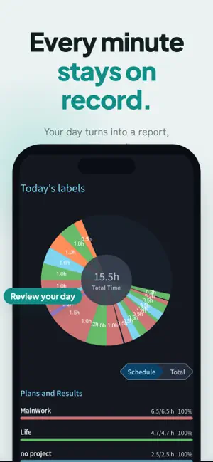 Timlin: Time Blocking&Tracking screenshot 4
