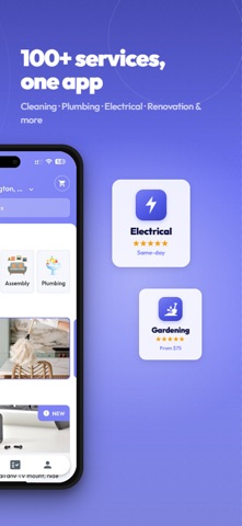 Helpero: Handyman Services iPhone screenshot