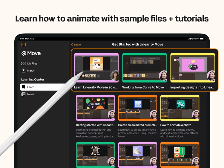 Linearity Move Motion Graphics