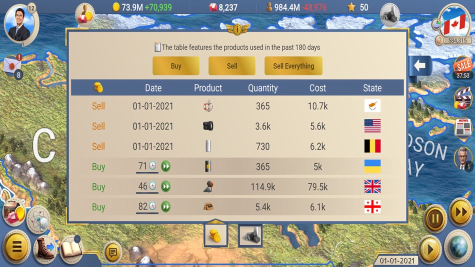 #6. MA 2 – President Simulator (iOS) 由: OXIWYLE LLC