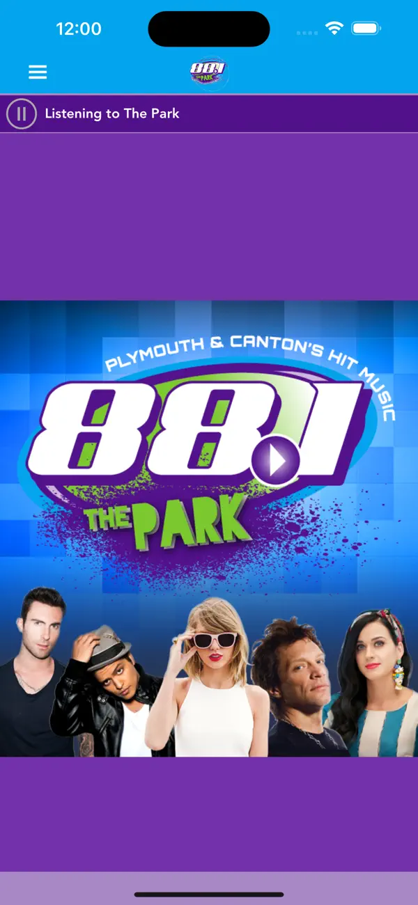 Screenshot #1 pour 88.1 ThePark