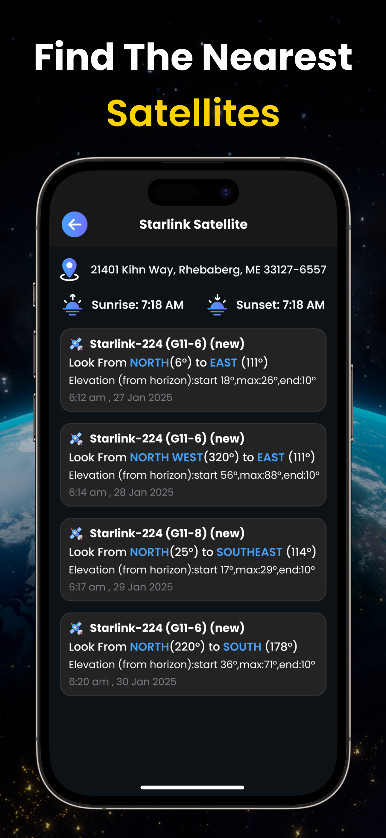 Satellite Finder & Track screenshot 5