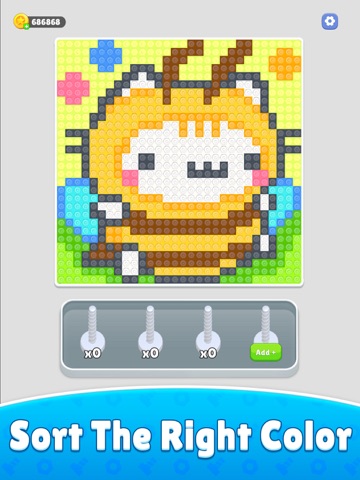 Nut Art : Sort Puzzle iPad screenshot