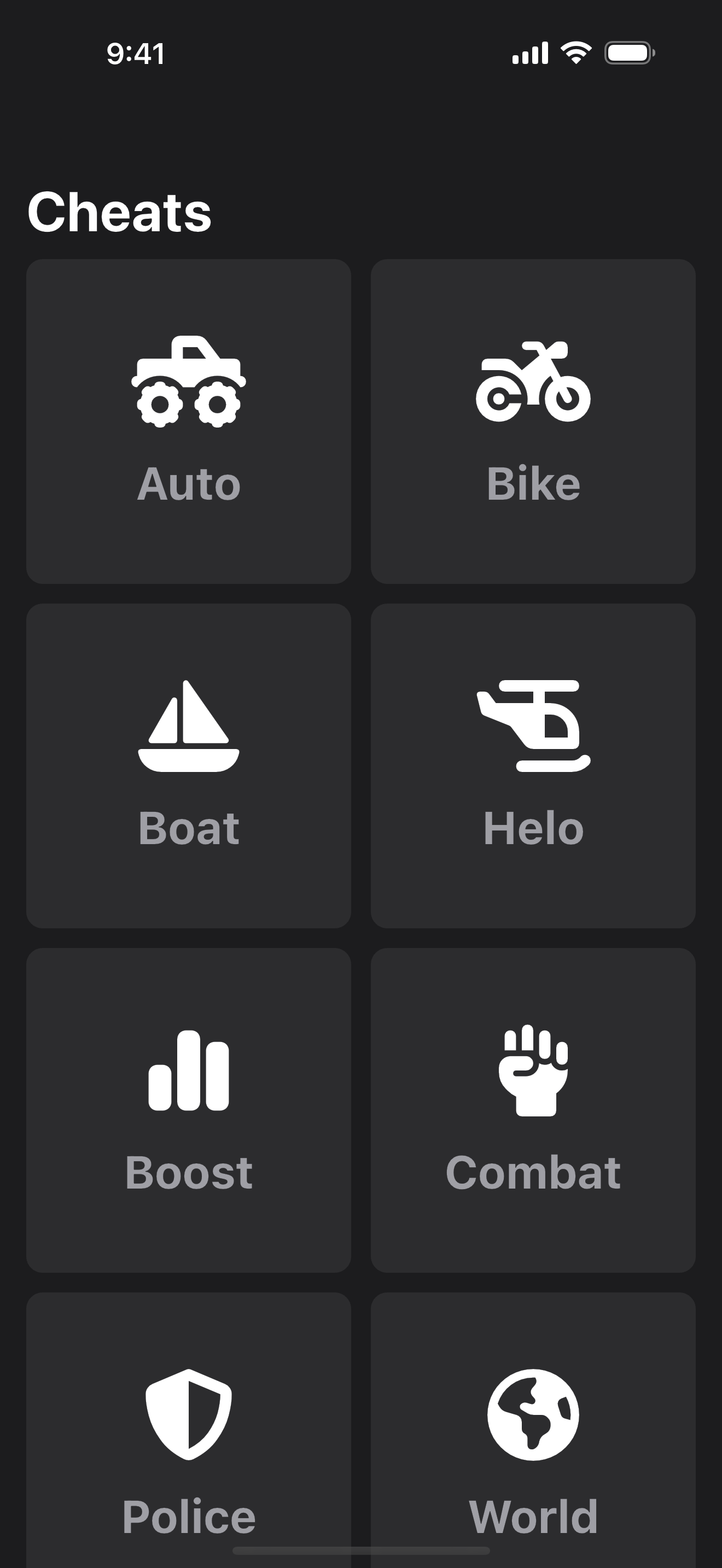All Cheats for GTA 5 (V)