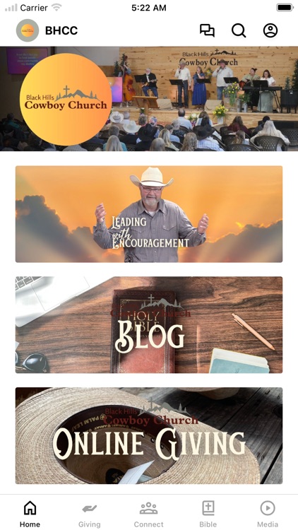 Black Hills Cowboy Church App