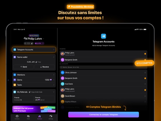Screenshot #6 pour Nicegram: Telegram X Messenger