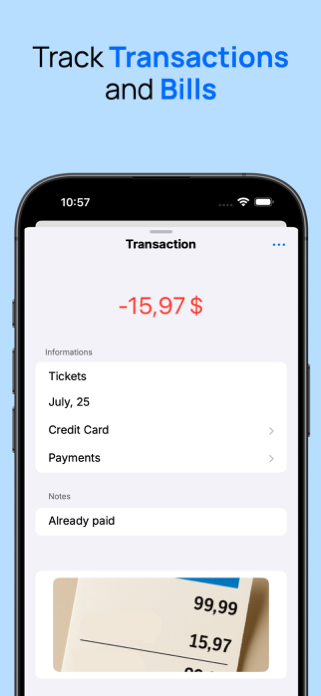 SpendWave Expense tracker App Screenshot 5 of 5