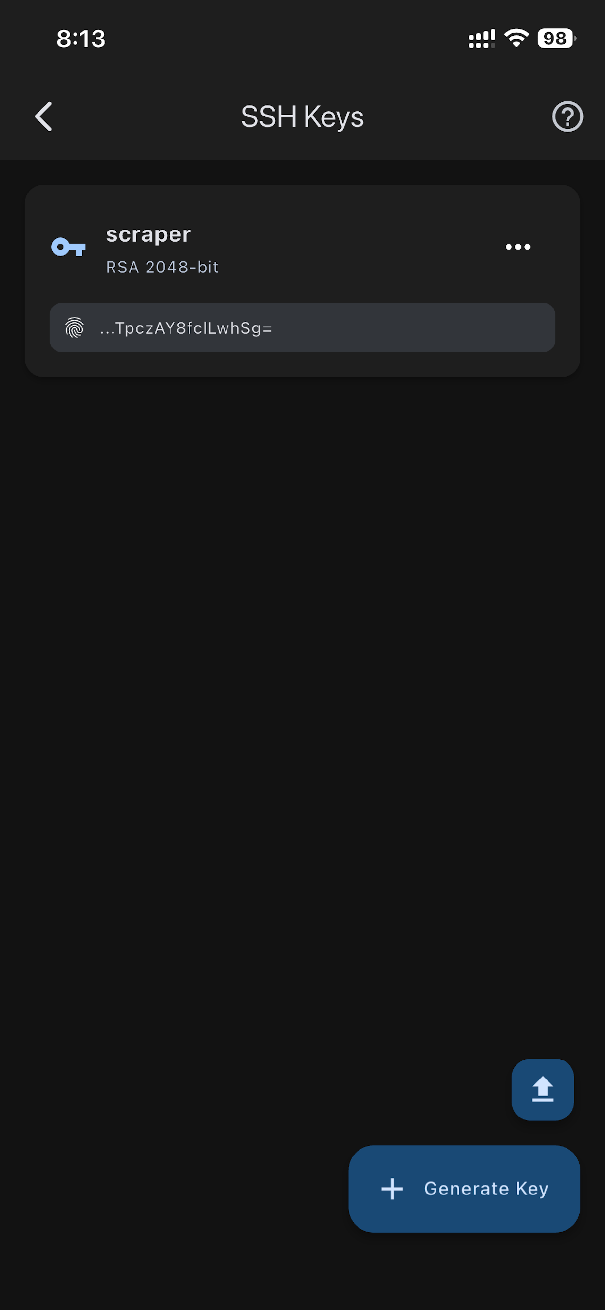 Mobile SSH Terminal screenshot 4