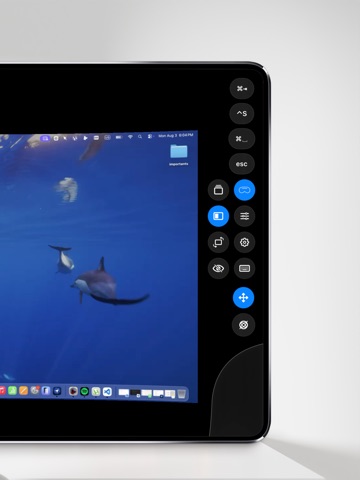 Remote Mac Desktop Control iPad screenshot